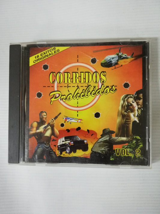 CD CORRIDOS PROHIBIDOS - CORRIDOS PROHIBIDOS VOL. 2