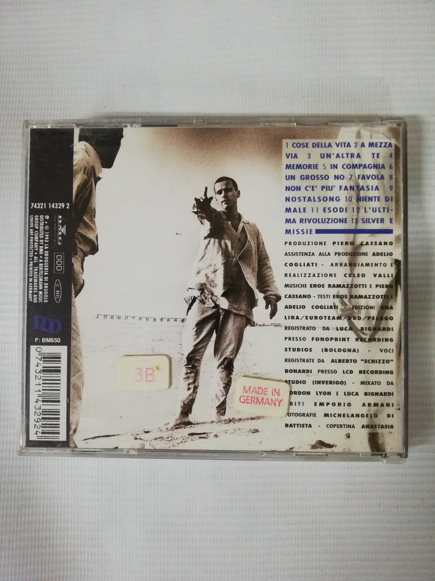 CD EROS RAMAZZOTTI - TODO HISTORIAS