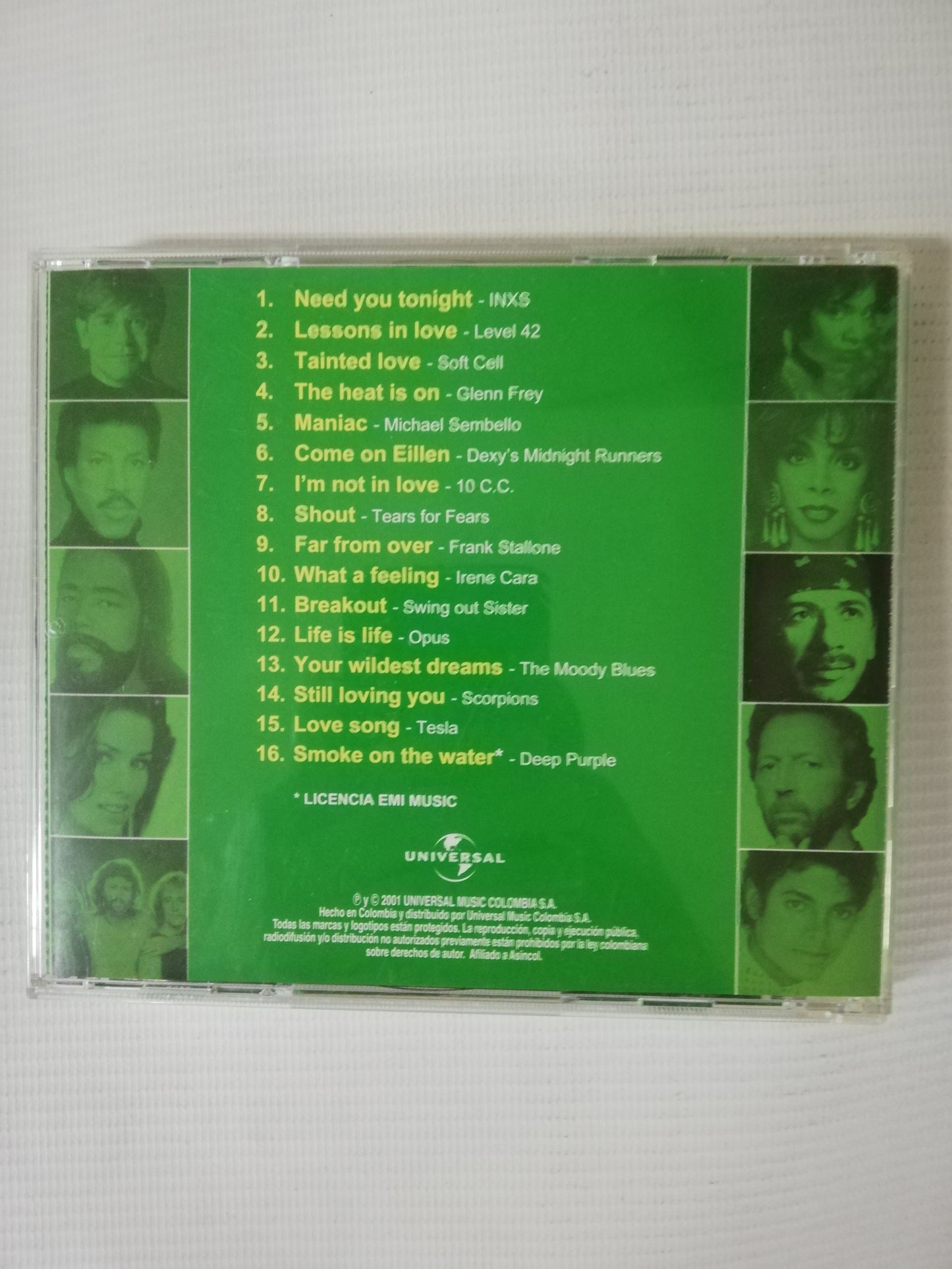 CD LOS AÑOS MARAVILLOSOS DEL ROCK Y POP - CD X 5