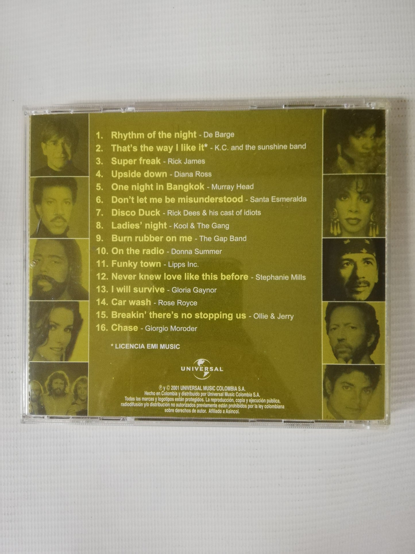 CD LOS AÑOS MARAVILLOSOS DEL ROCK Y POP - CD X 5