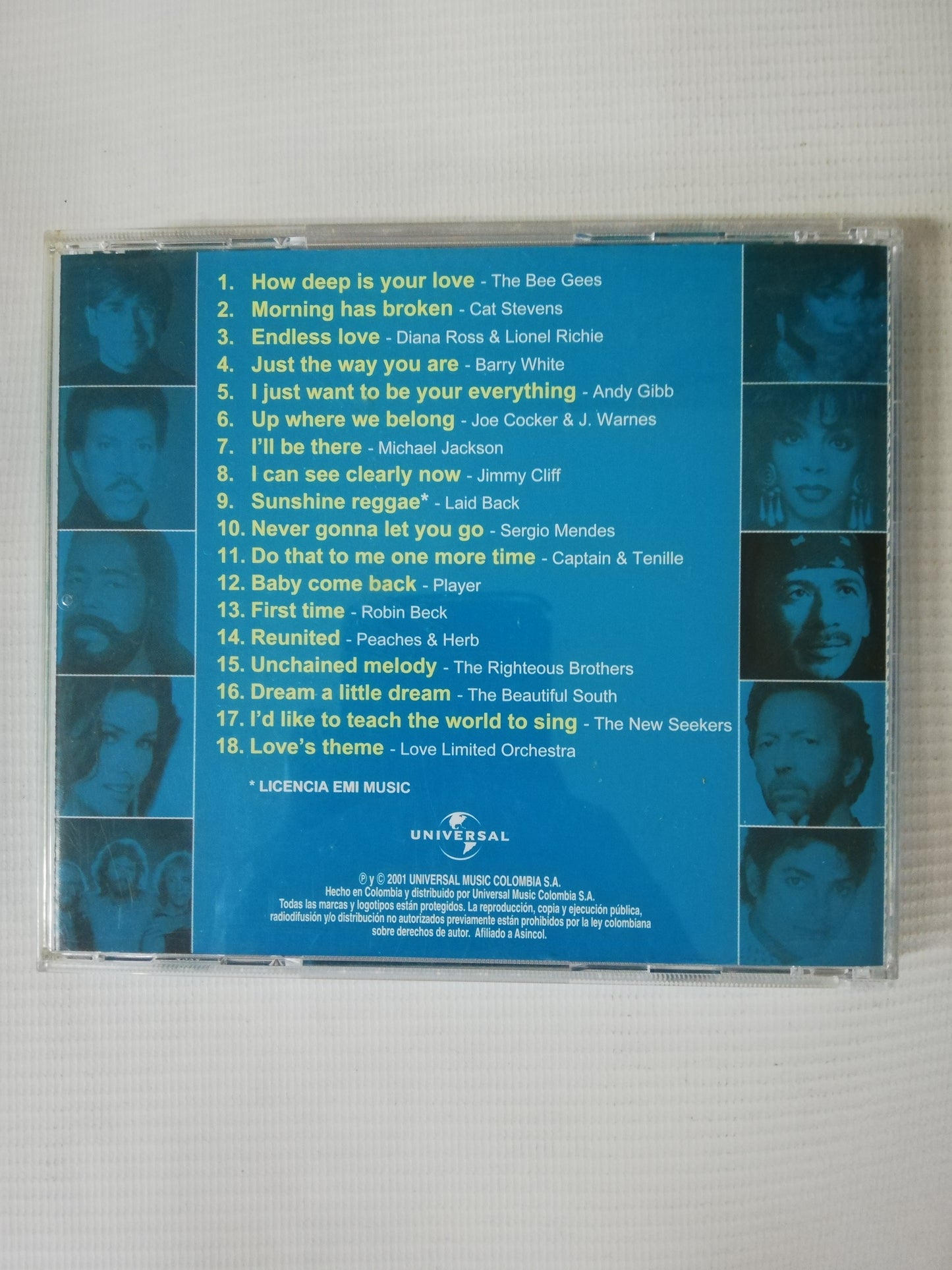 CD LOS AÑOS MARAVILLOSOS DEL ROCK Y POP - CD X 5