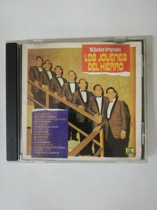 CD LOS JOVENES DE HIERRO - 16 EXITOS ORIGINALES