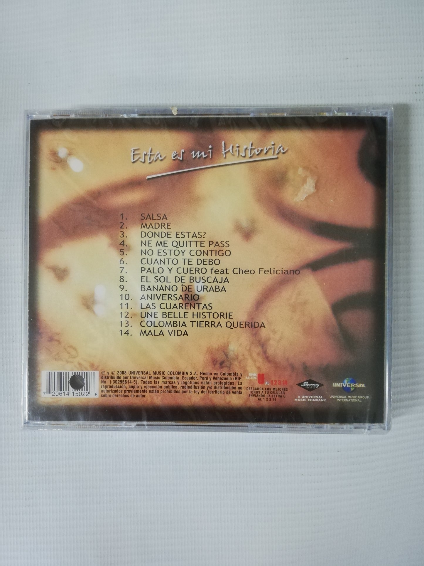 CD YURI BUENAVENTURA - ESTA ES MI HISTORIA
