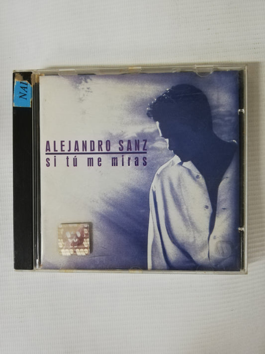 CD ALEJANDRO SANZ - SI TU ME MIRAS