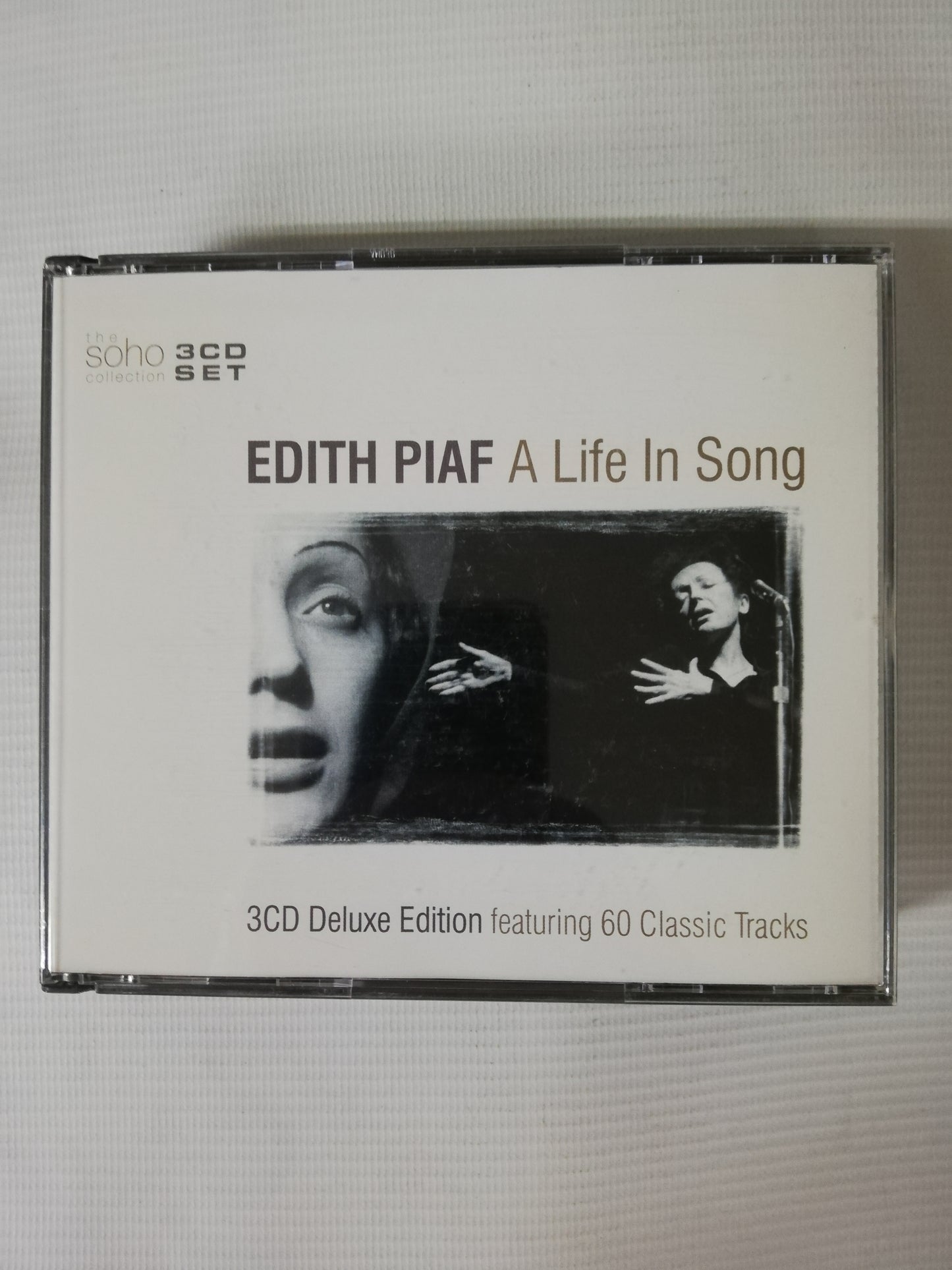 CD EDITH PIAF - A LIFE IN SONG - CD X 3
