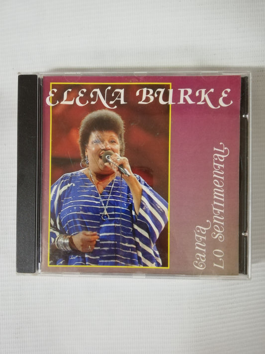 CD ELENA BURKE - CANTA LO SENTIMENTAL