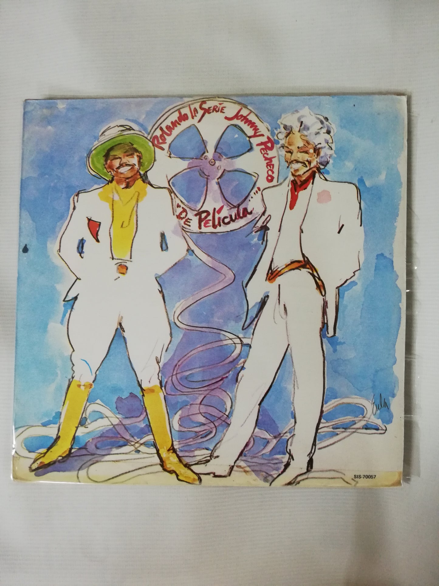 LP ROLANDO LA SERIE Y JOHNNY PACHECO - DE PELICULA