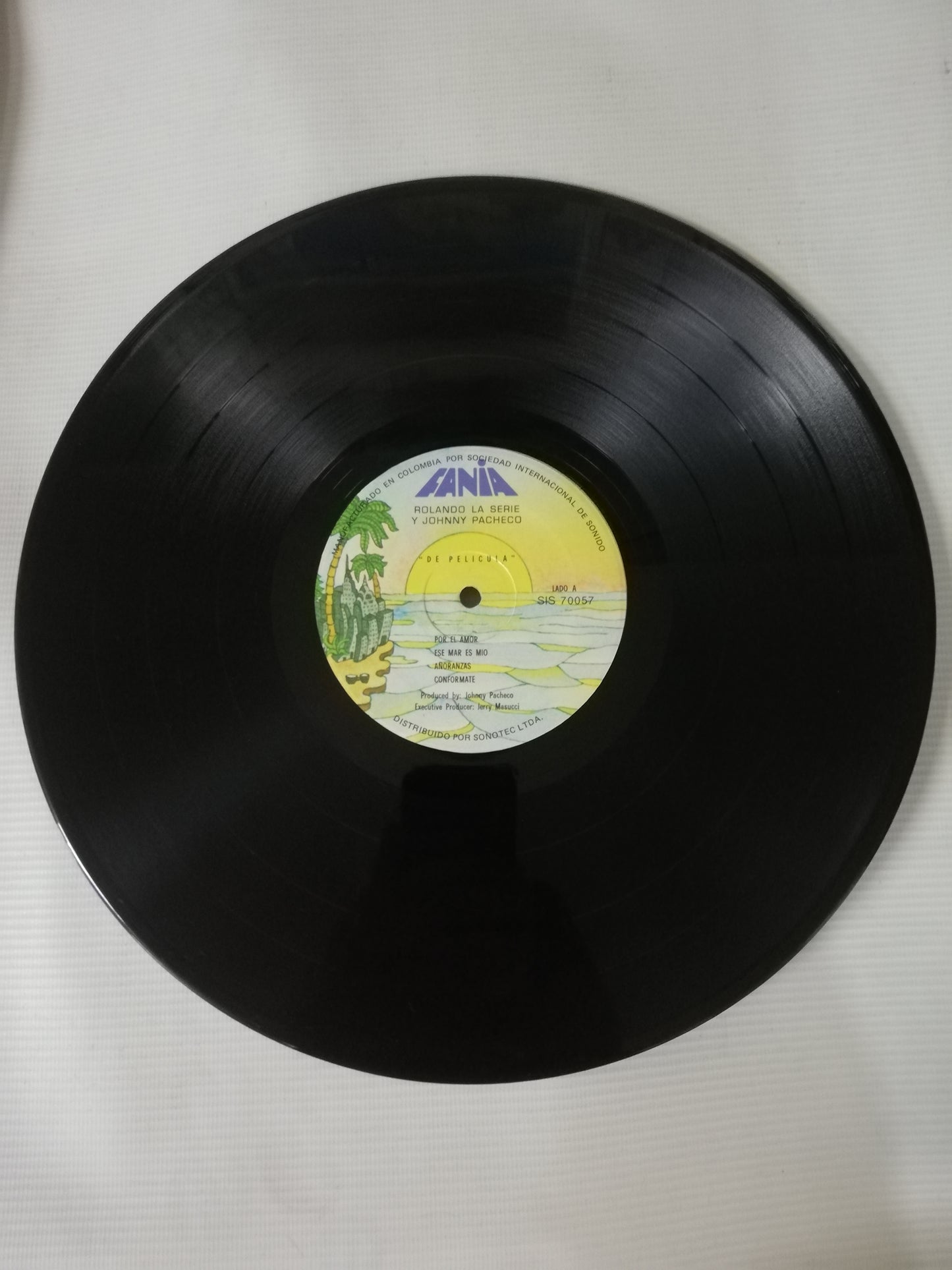LP ROLANDO LA SERIE Y JOHNNY PACHECO - DE PELICULA
