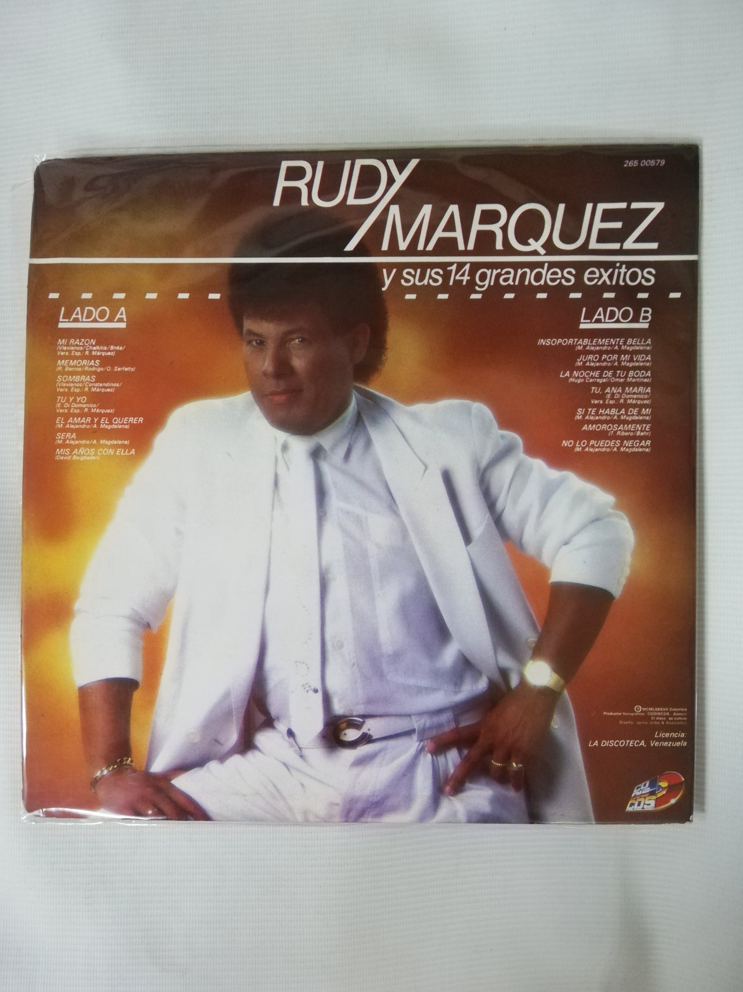 LP RUDY MARQUEZ - SUS 14 GRANDES EXITOS