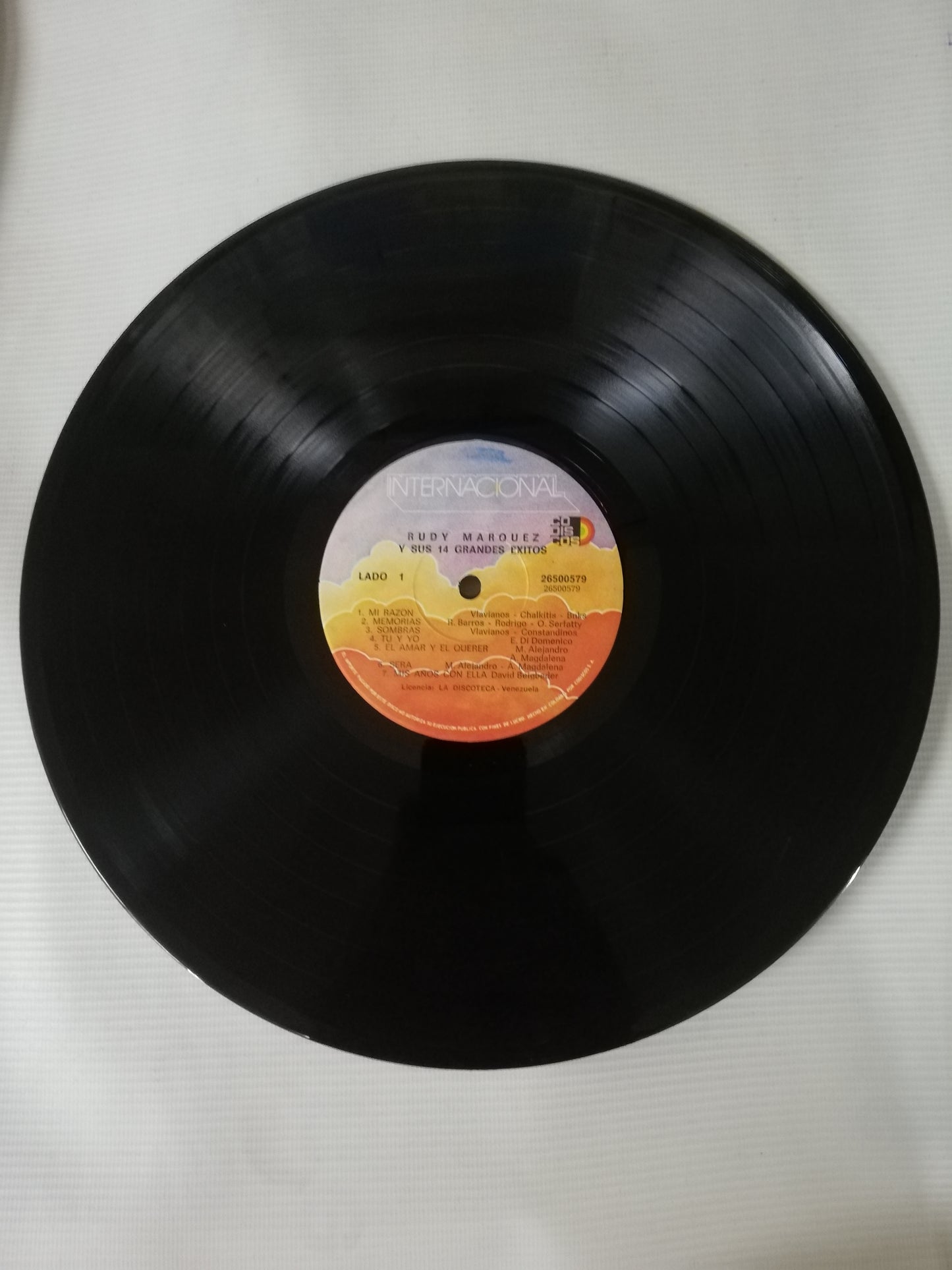 LP RUDY MARQUEZ - SUS 14 GRANDES EXITOS