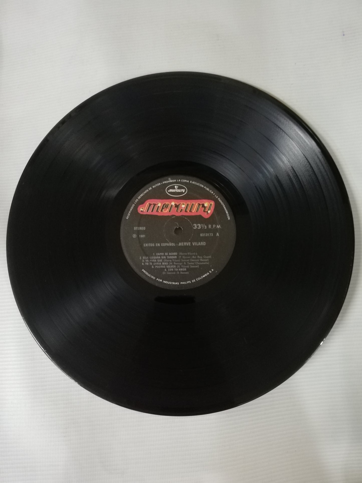 LP HERVE VILARD - EXITOS EN ESPAÑOL