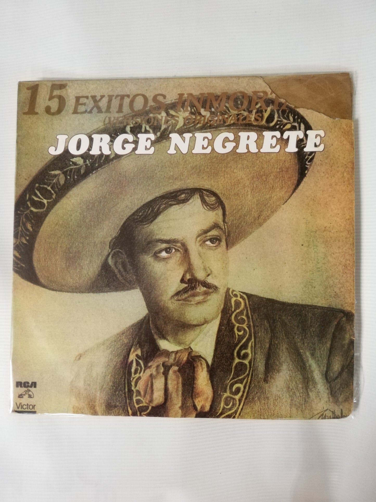 LP JORGE NEGRETE - 15 EXITOS INOLVIDABLES