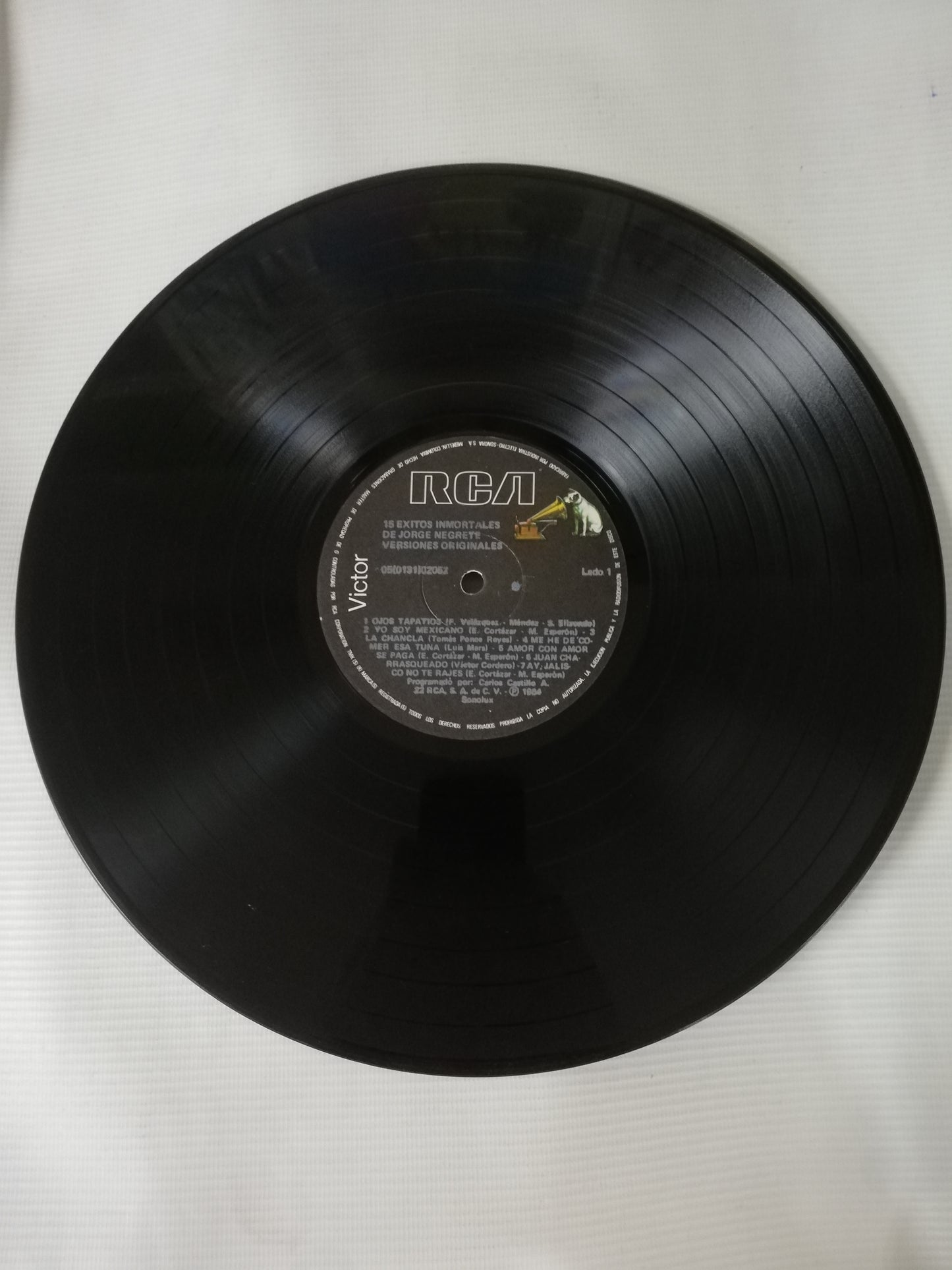 LP JORGE NEGRETE - 15 EXITOS INOLVIDABLES