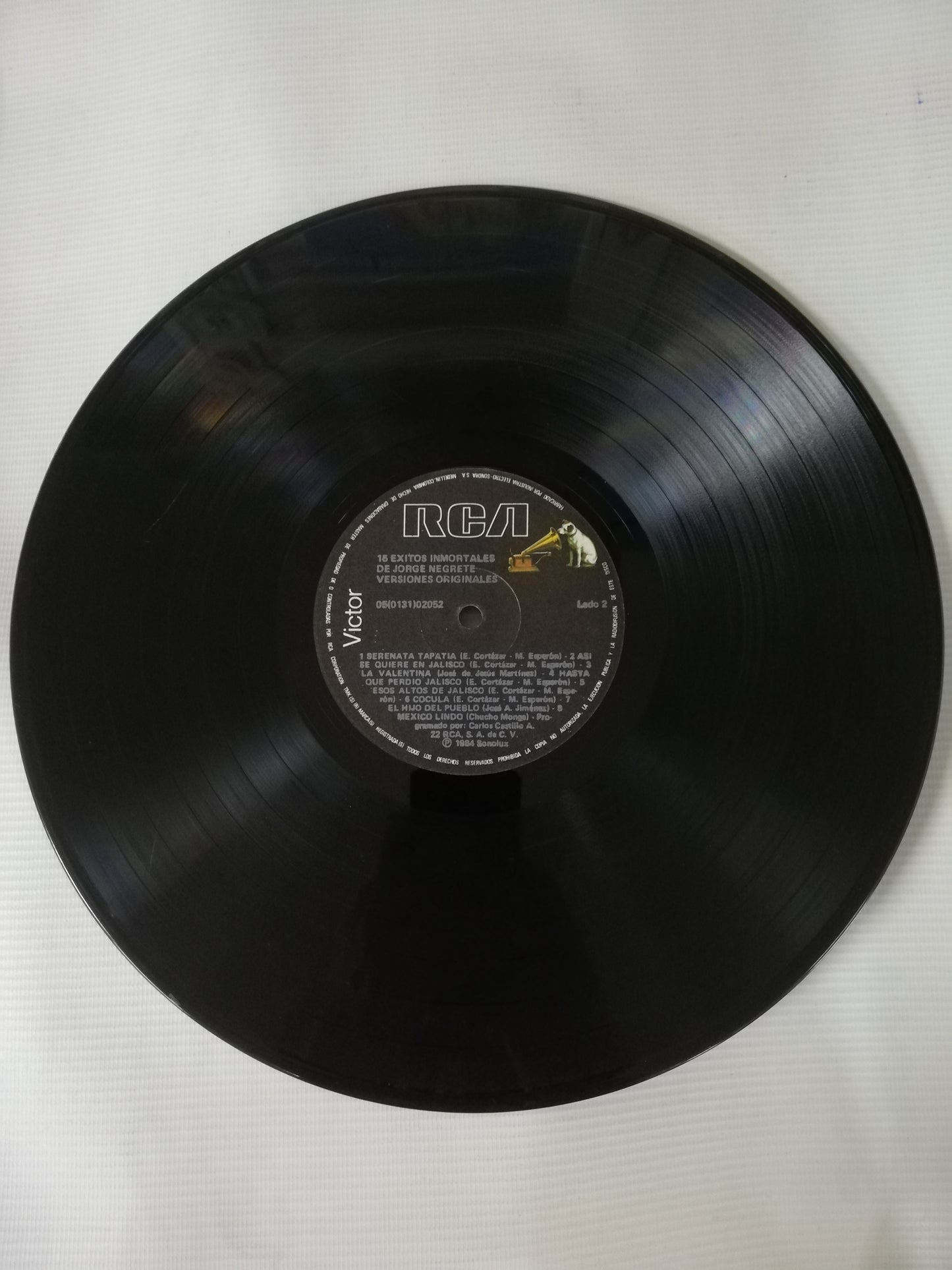 LP JORGE NEGRETE - 15 EXITOS INOLVIDABLES