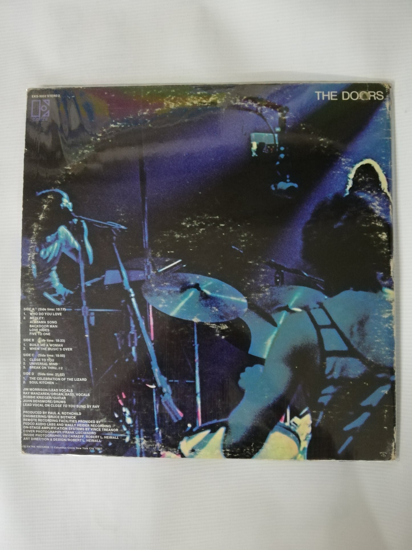 LP THE DOORS - ASOLUTELY LIVE - VINYL X 2