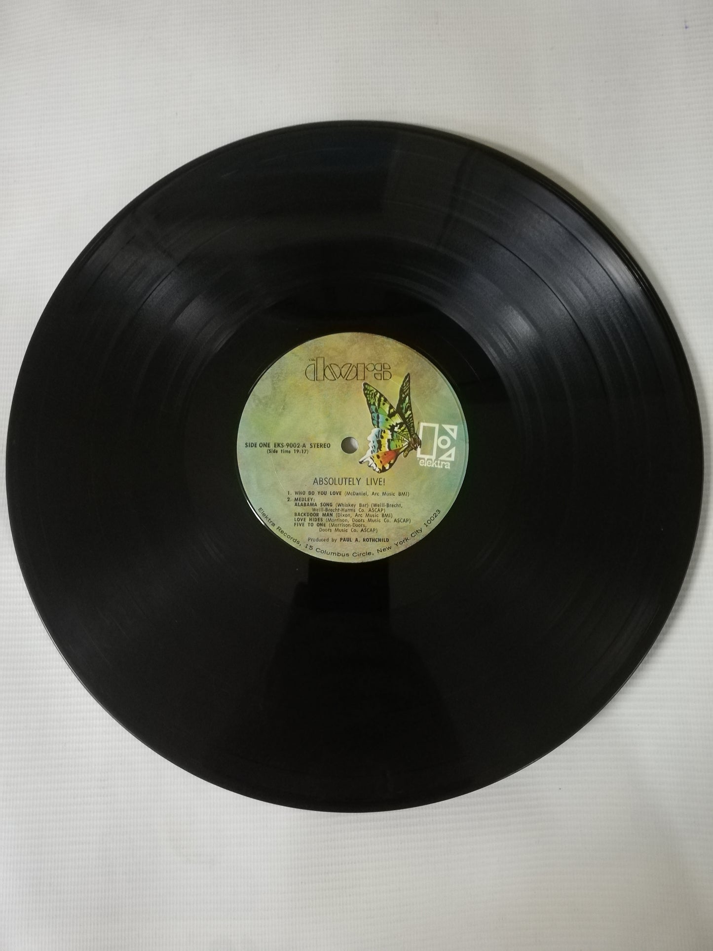 LP THE DOORS - ASOLUTELY LIVE - VINYL X 2