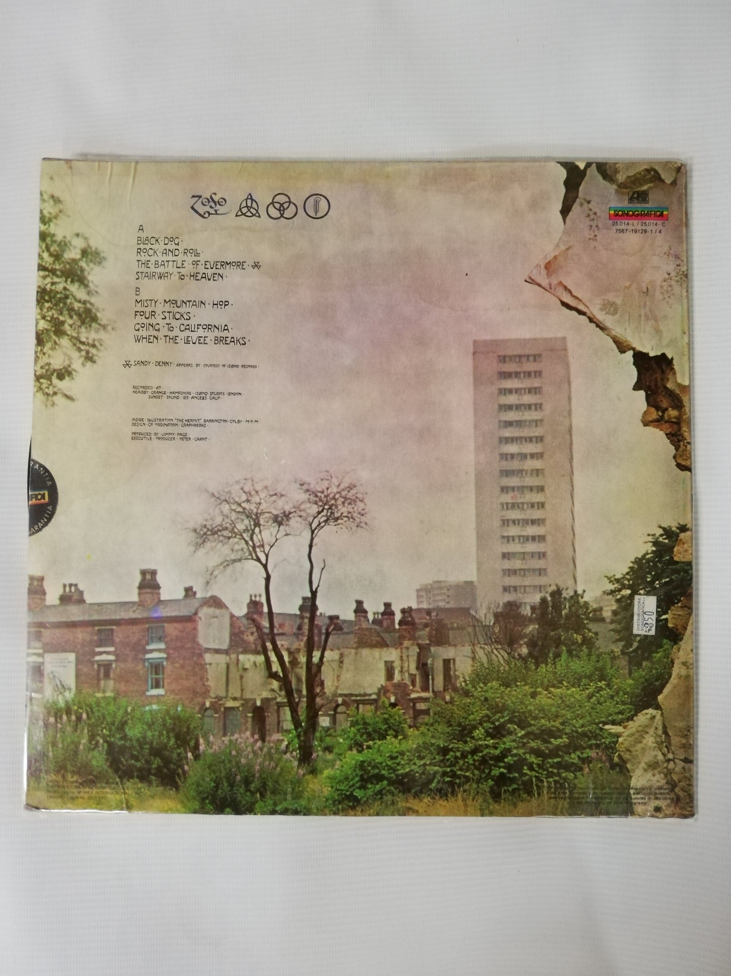 LP LED ZEPPELIN - LED ZEPPELIN IV