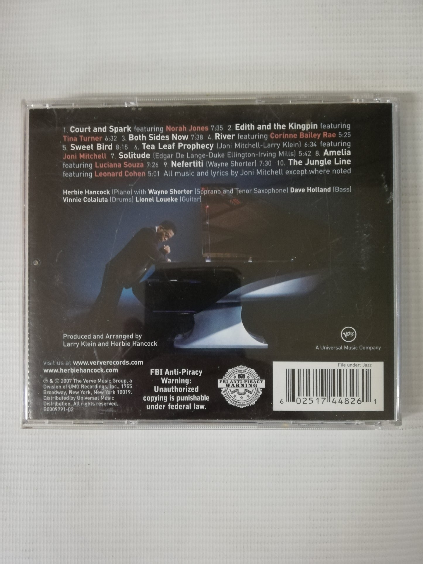CD HERBIE HANCOCK - RIVER: THE JONI LETTERS