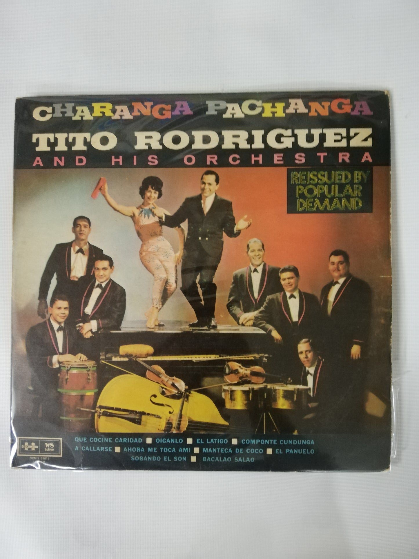 LP TITO RODRIGUEZ AND HIS ORCHESTRA - CHARANGA PACHANGA