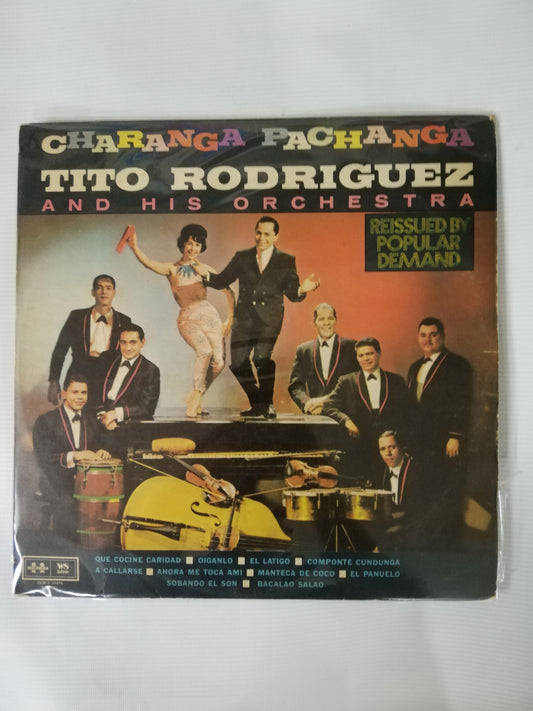 LP TITO RODRIGUEZ AND HIS ORCHESTRA - CHARANGA PACHANGA