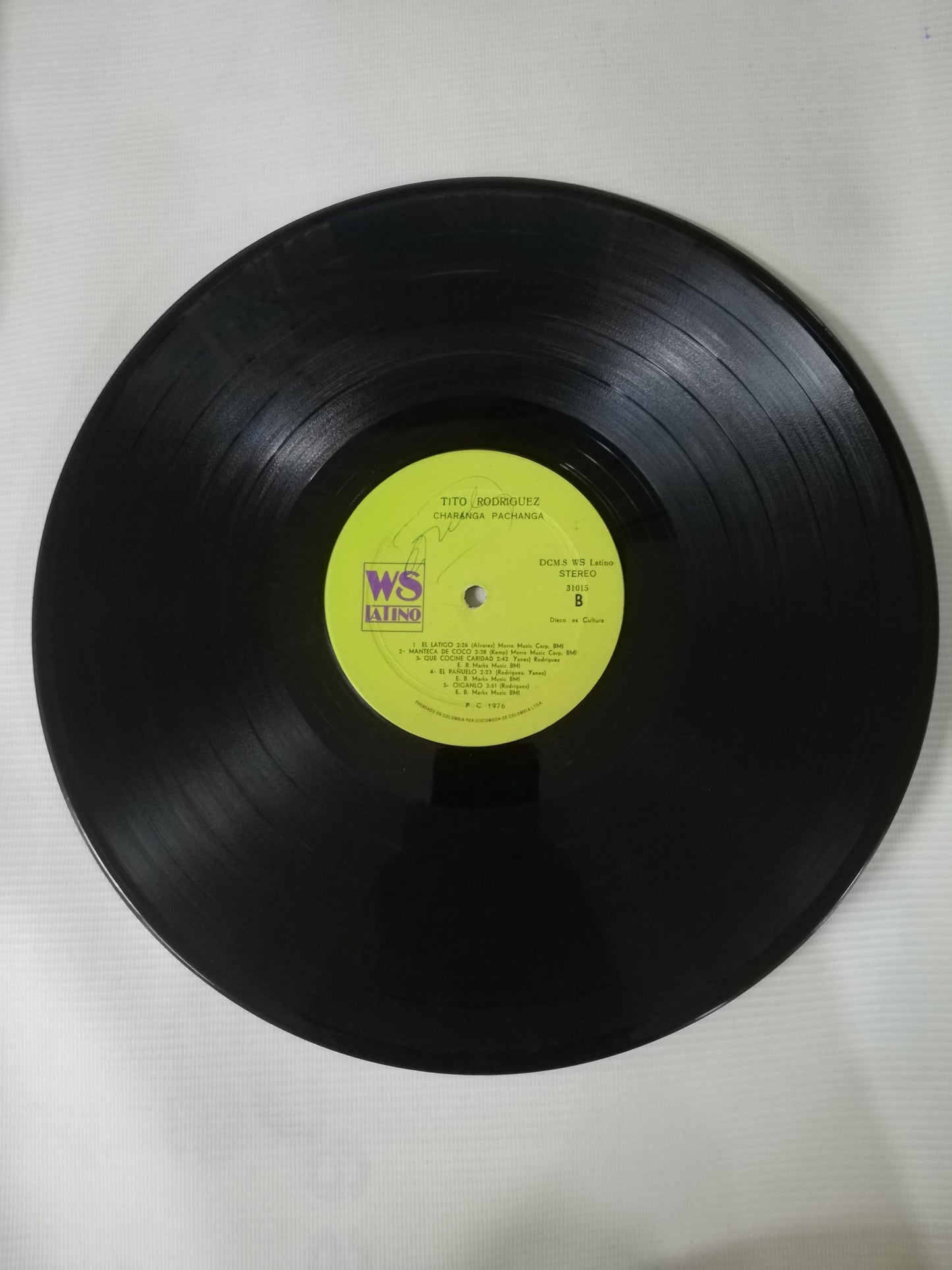 LP TITO RODRIGUEZ AND HIS ORCHESTRA - CHARANGA PACHANGA