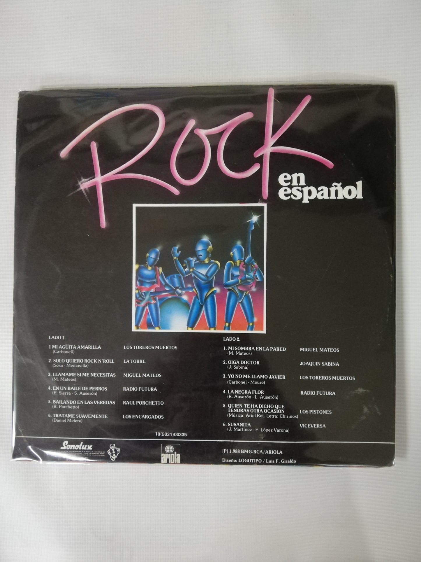 LP ROCK EN ESPAÑOL - VARIOS INTÉRPRETES