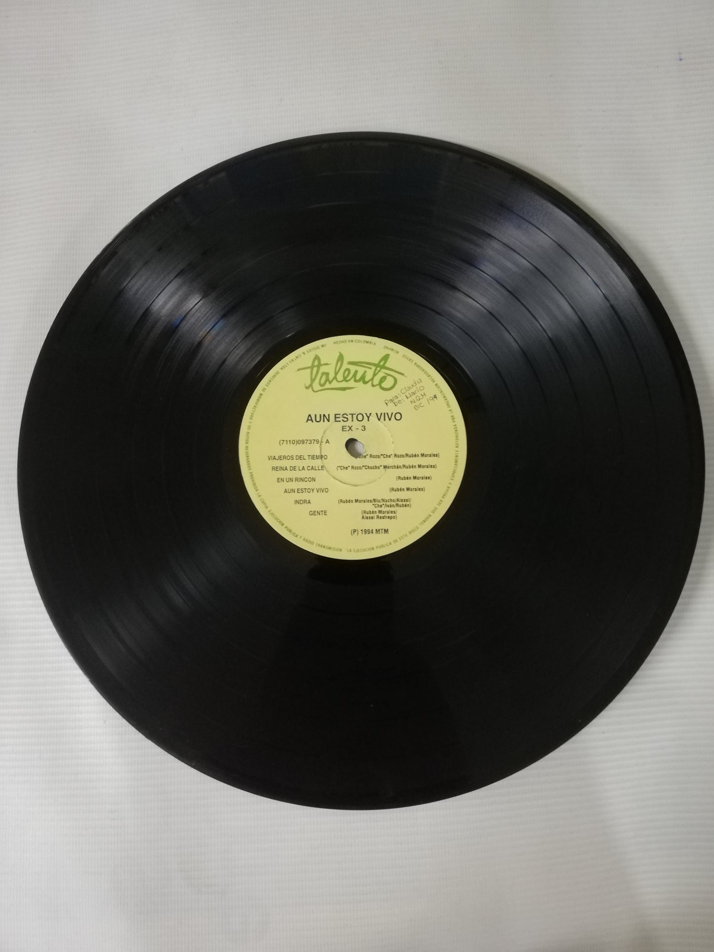 LP EX-3 - AUN ESTOY VIVO