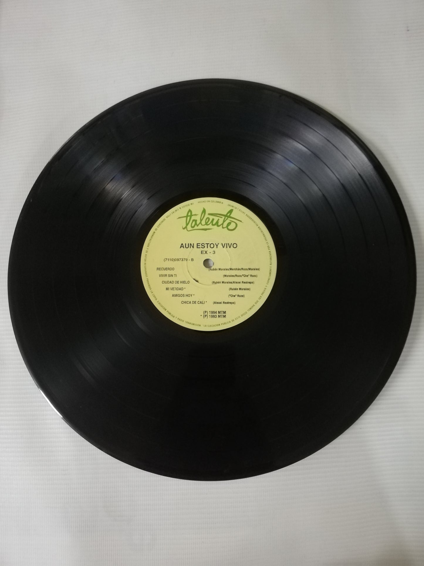 LP EX-3 - AUN ESTOY VIVO