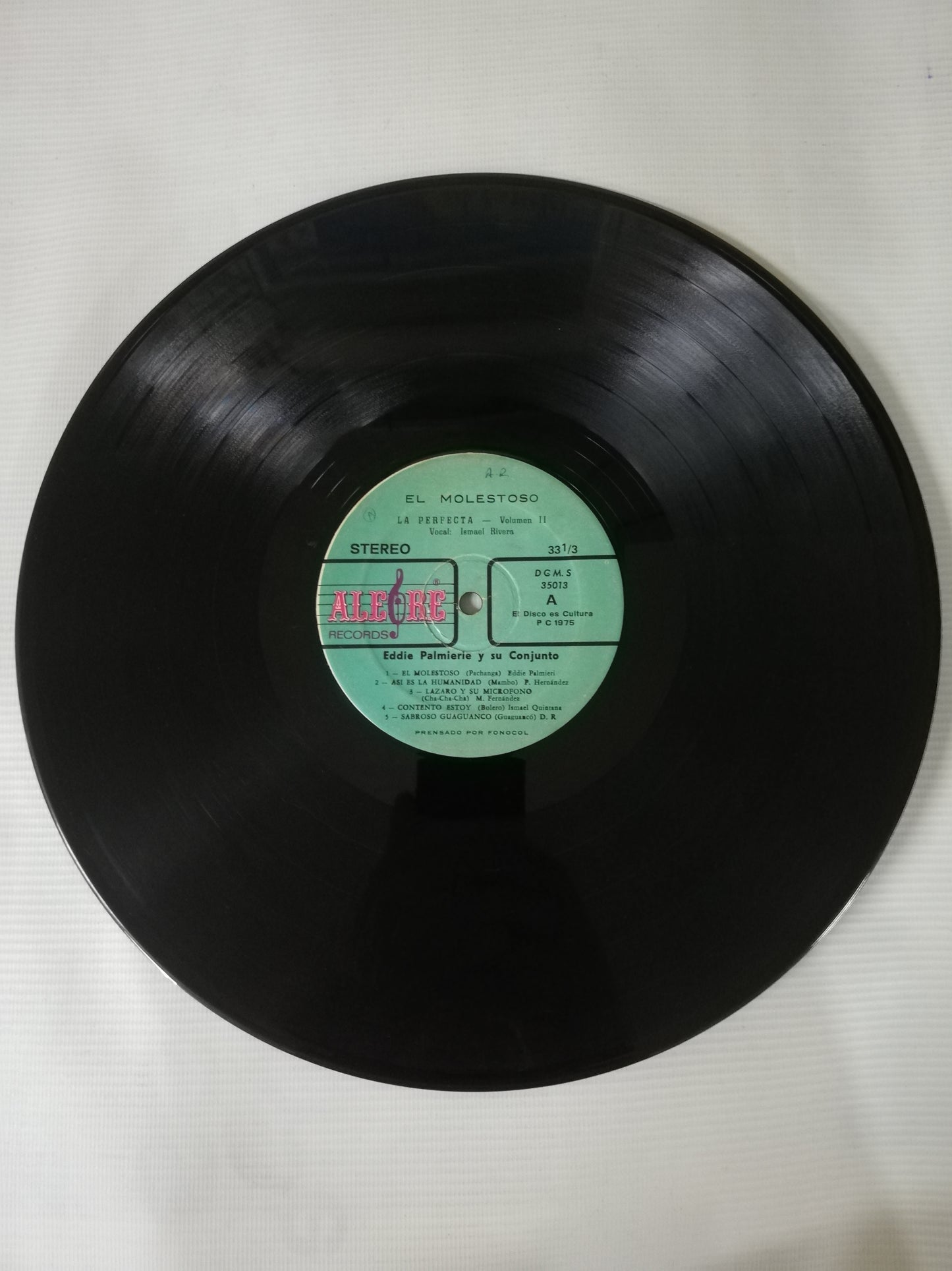 LP EDDIE PALMIERI Y SU CONJUNTO "LA PERFECTA" - EL MOLESTOSO VOL. II