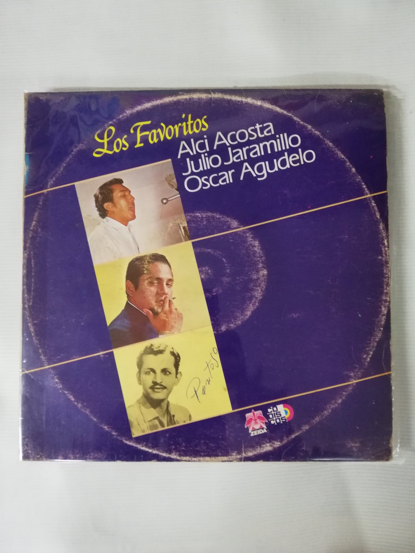 LP ALCI ACOSTA / JULIO JARAMILLO / OSCAR AGUDELO - LOS FAVORITOS