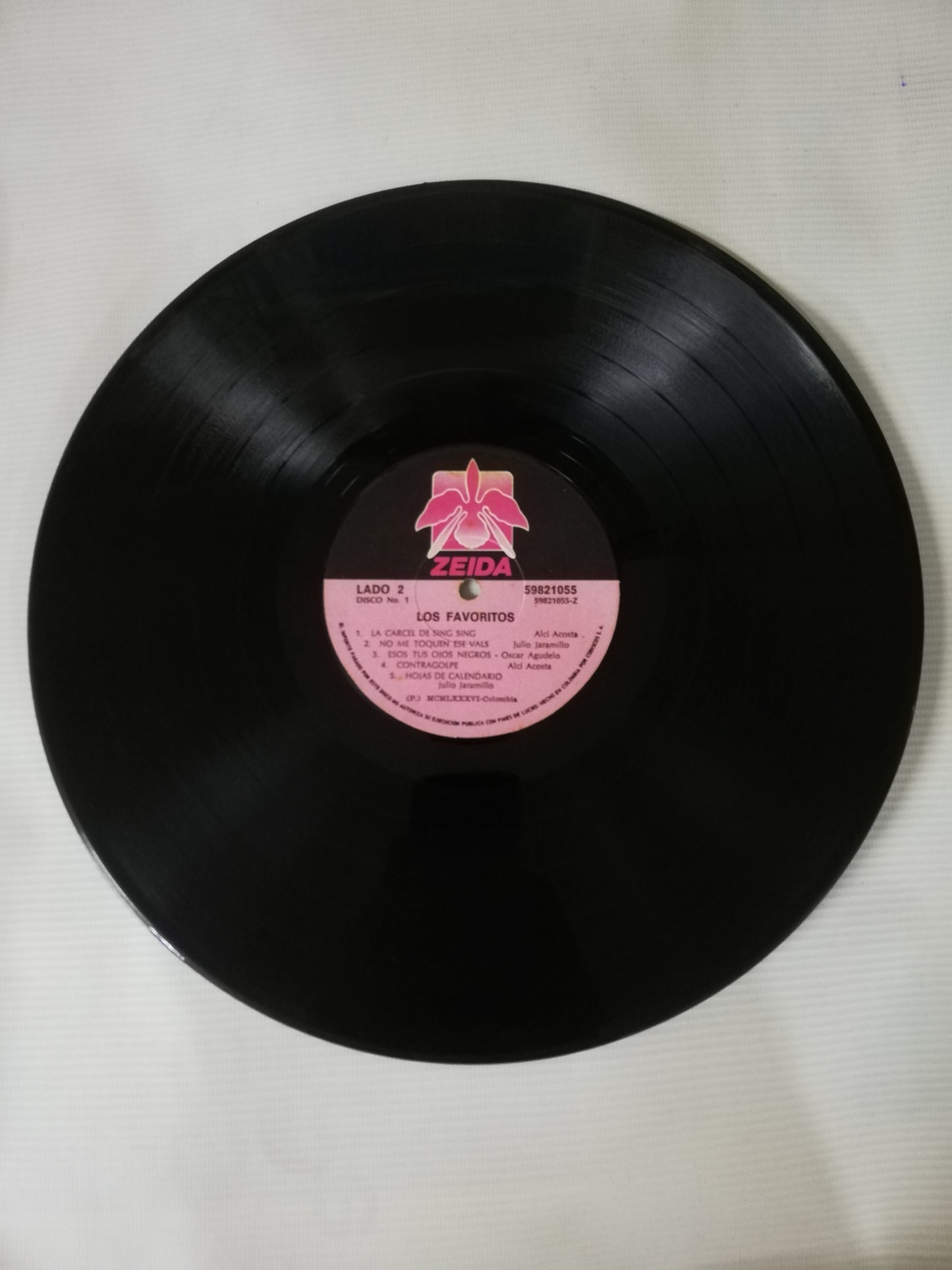 LP ALCI ACOSTA / JULIO JARAMILLO / OSCAR AGUDELO - LOS FAVORITOS