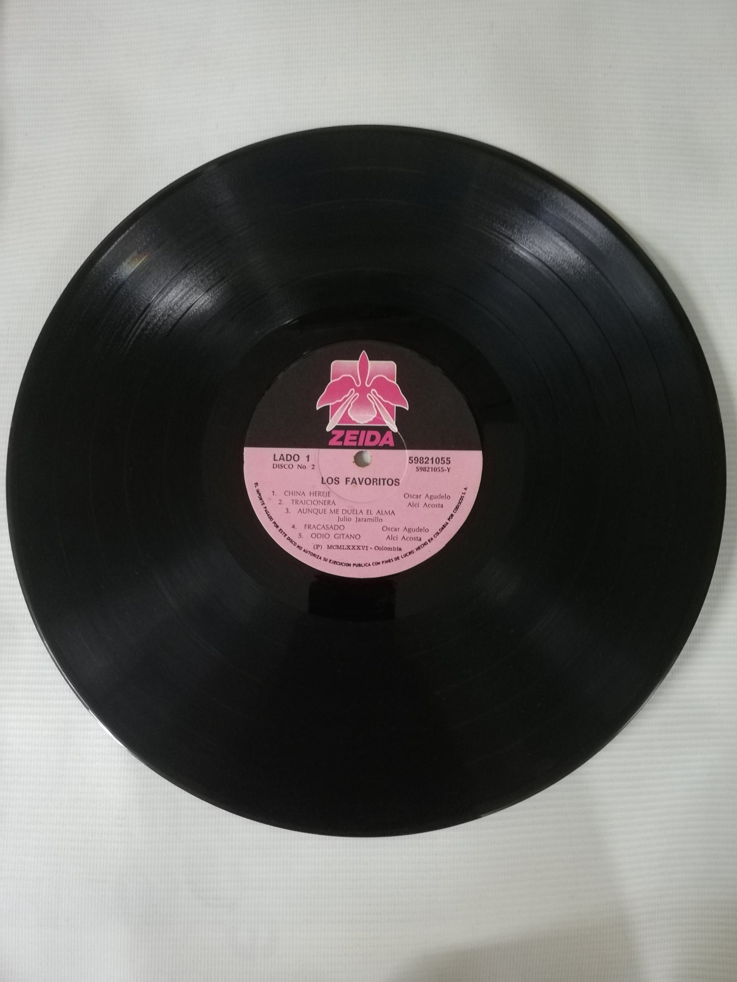 LP ALCI ACOSTA / JULIO JARAMILLO / OSCAR AGUDELO - LOS FAVORITOS
