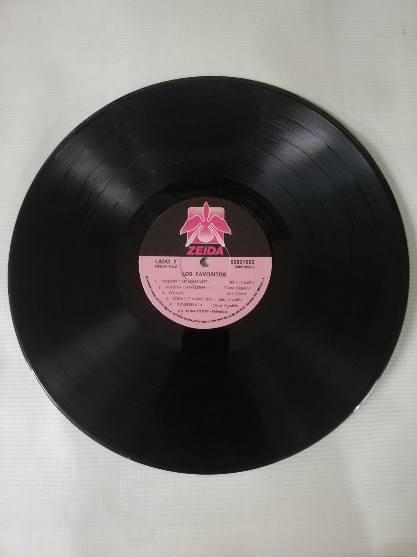 LP ALCI ACOSTA / JULIO JARAMILLO / OSCAR AGUDELO - LOS FAVORITOS