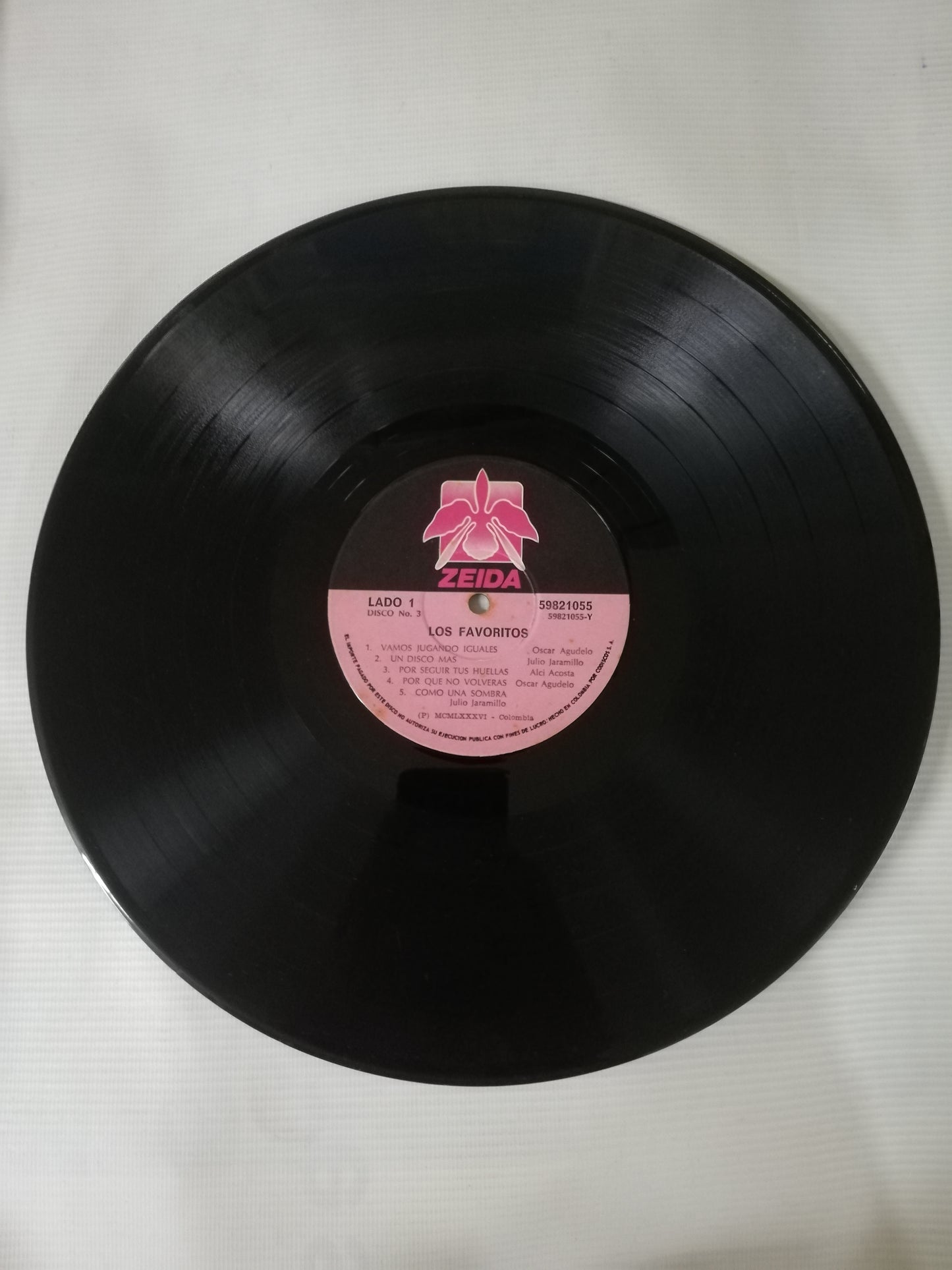 LP ALCI ACOSTA / JULIO JARAMILLO / OSCAR AGUDELO - LOS FAVORITOS