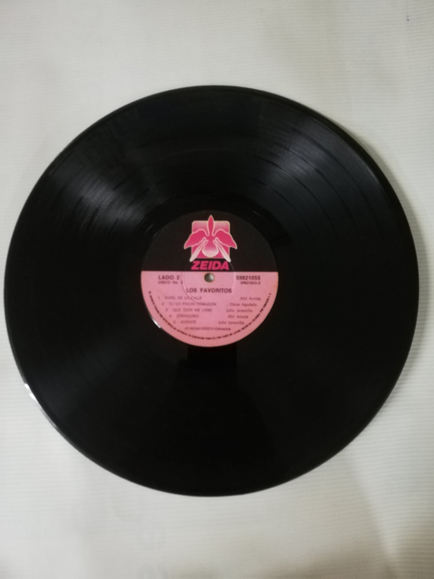 LP ALCI ACOSTA / JULIO JARAMILLO / OSCAR AGUDELO - LOS FAVORITOS