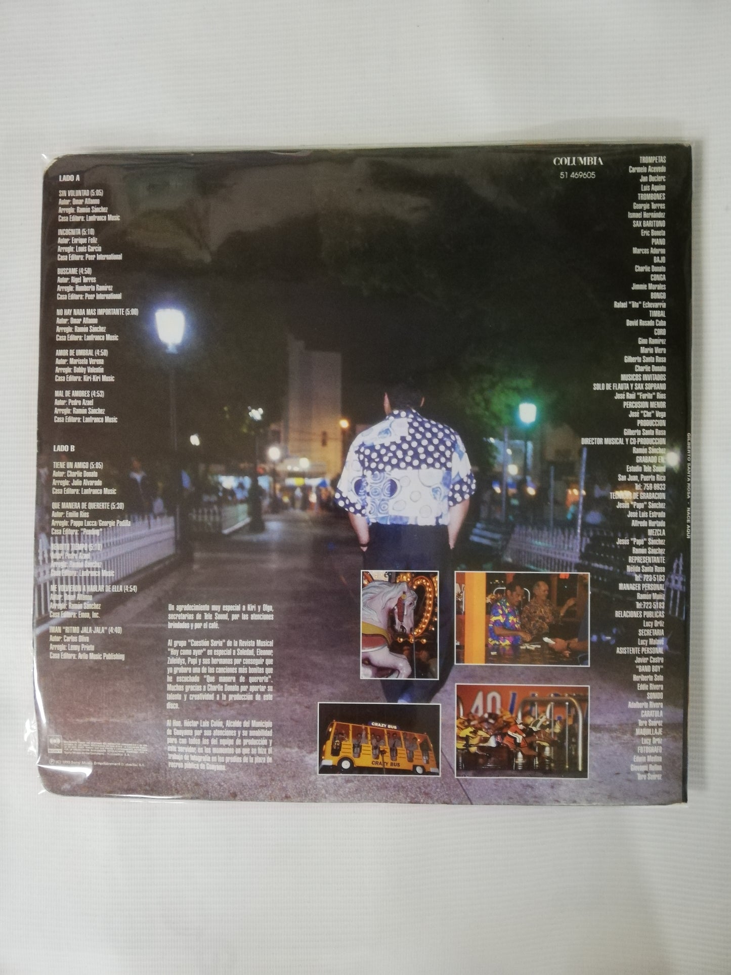 LP GILBERTO SANTA ROSA - NACE AQUI