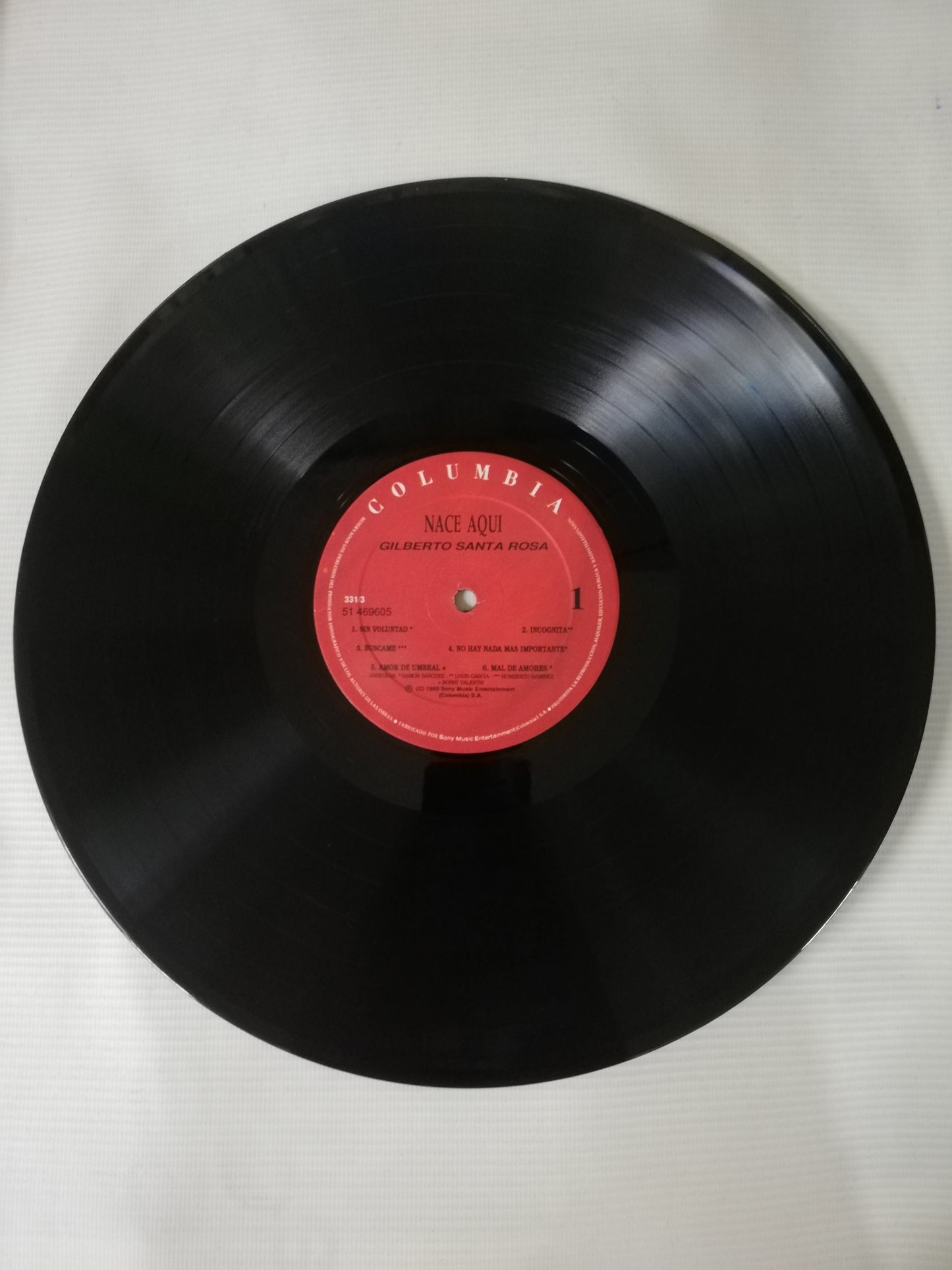 LP GILBERTO SANTA ROSA - NACE AQUI