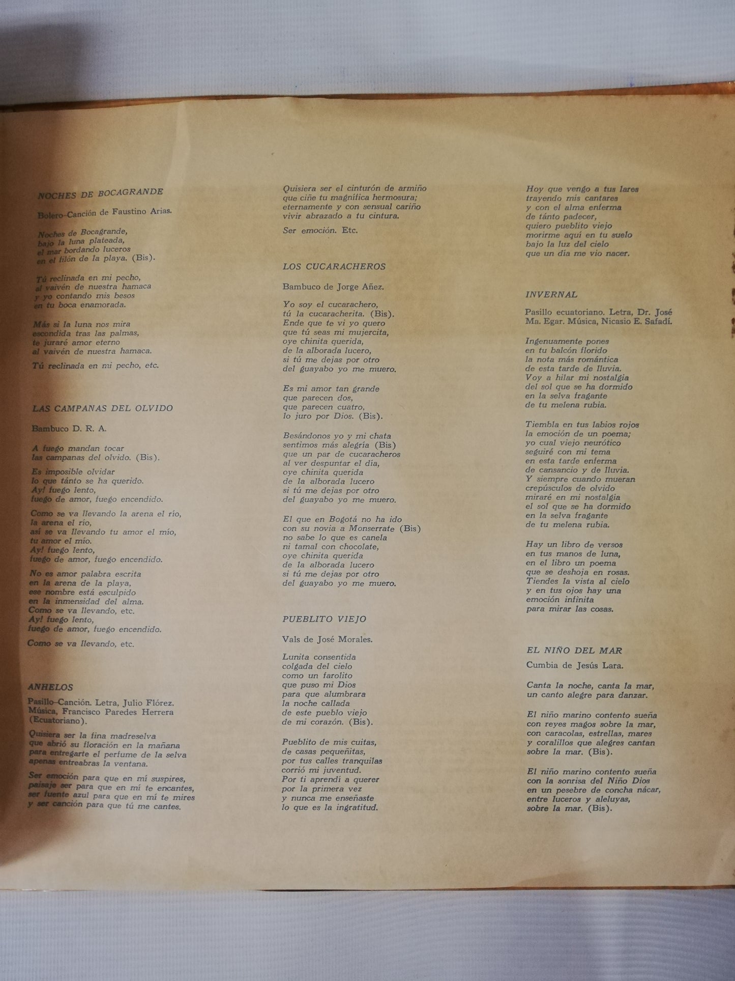 LP ALBUM SHELL DE RITMOS COLOMBIANOS - DISCO # 10