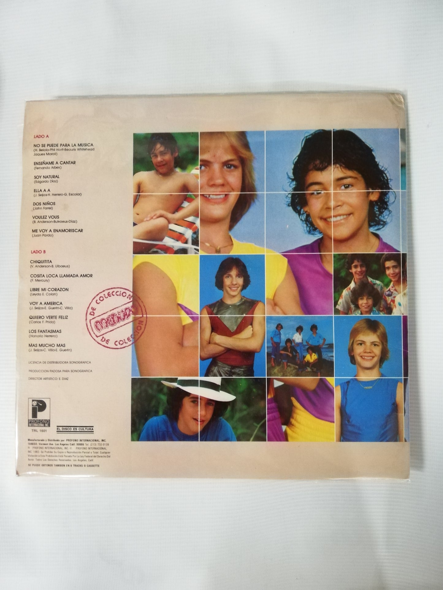 LP MENUDO - MENUDO DE COLECCIÓN