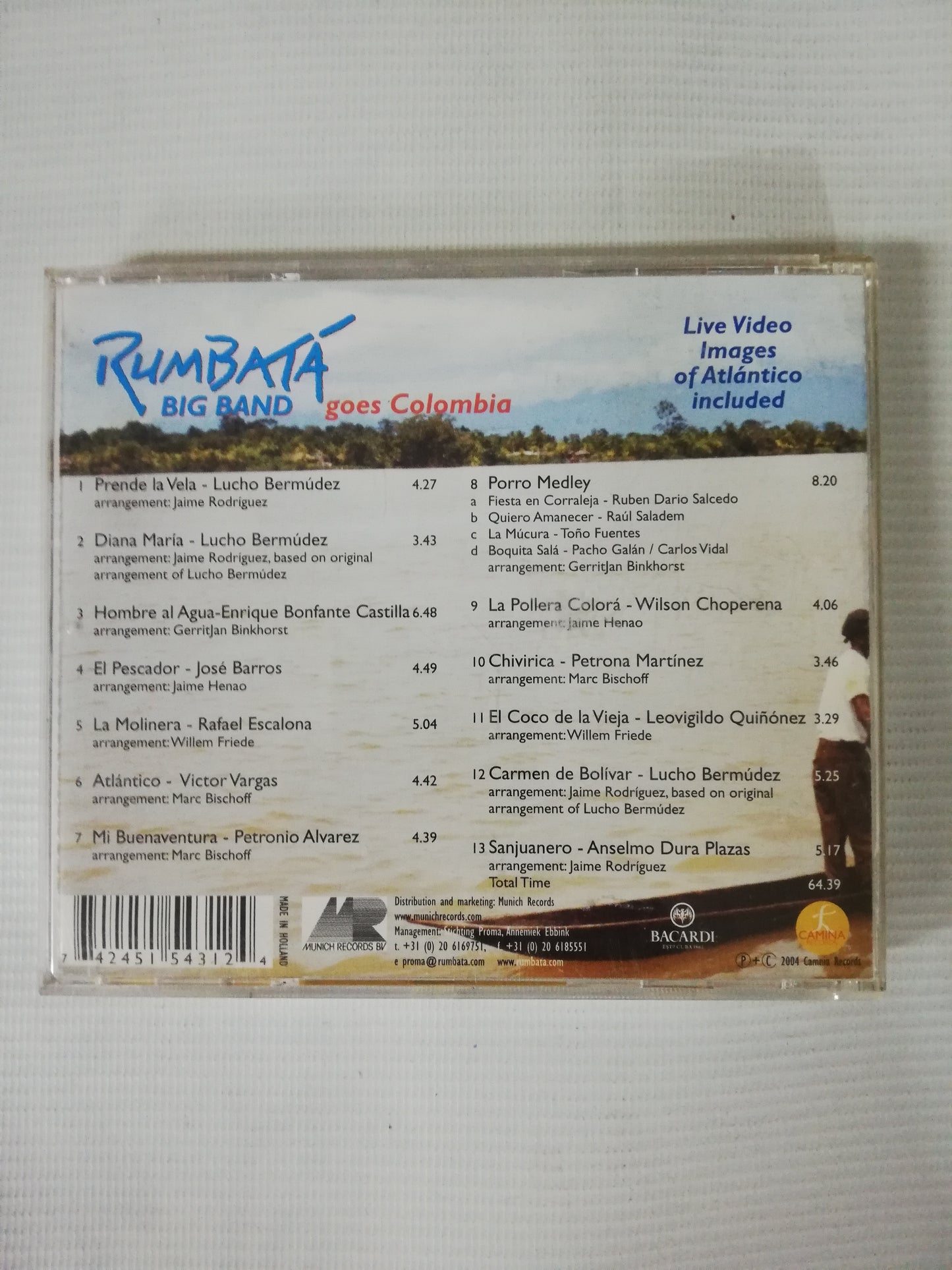 CD RUMBATÁ BIG BAND - GOES COLOMBIA