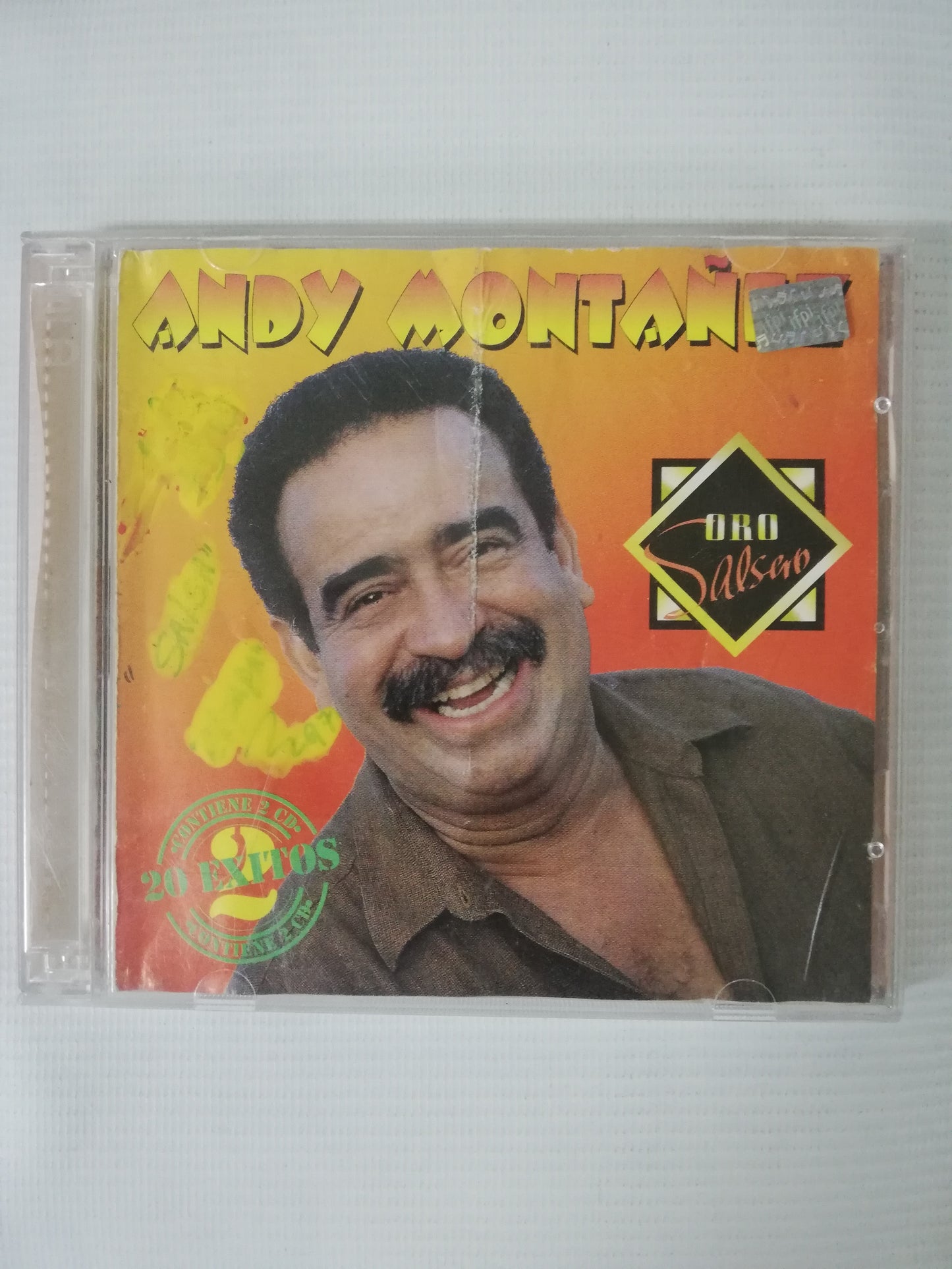 CD ANDY MONTAÑEZ - ORO SALSERO - CD X 2