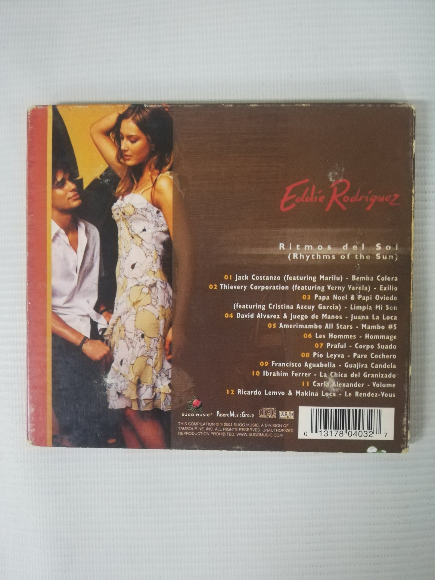 CD EDDIE RODRIGUEZ - RITMOS DEL SOL