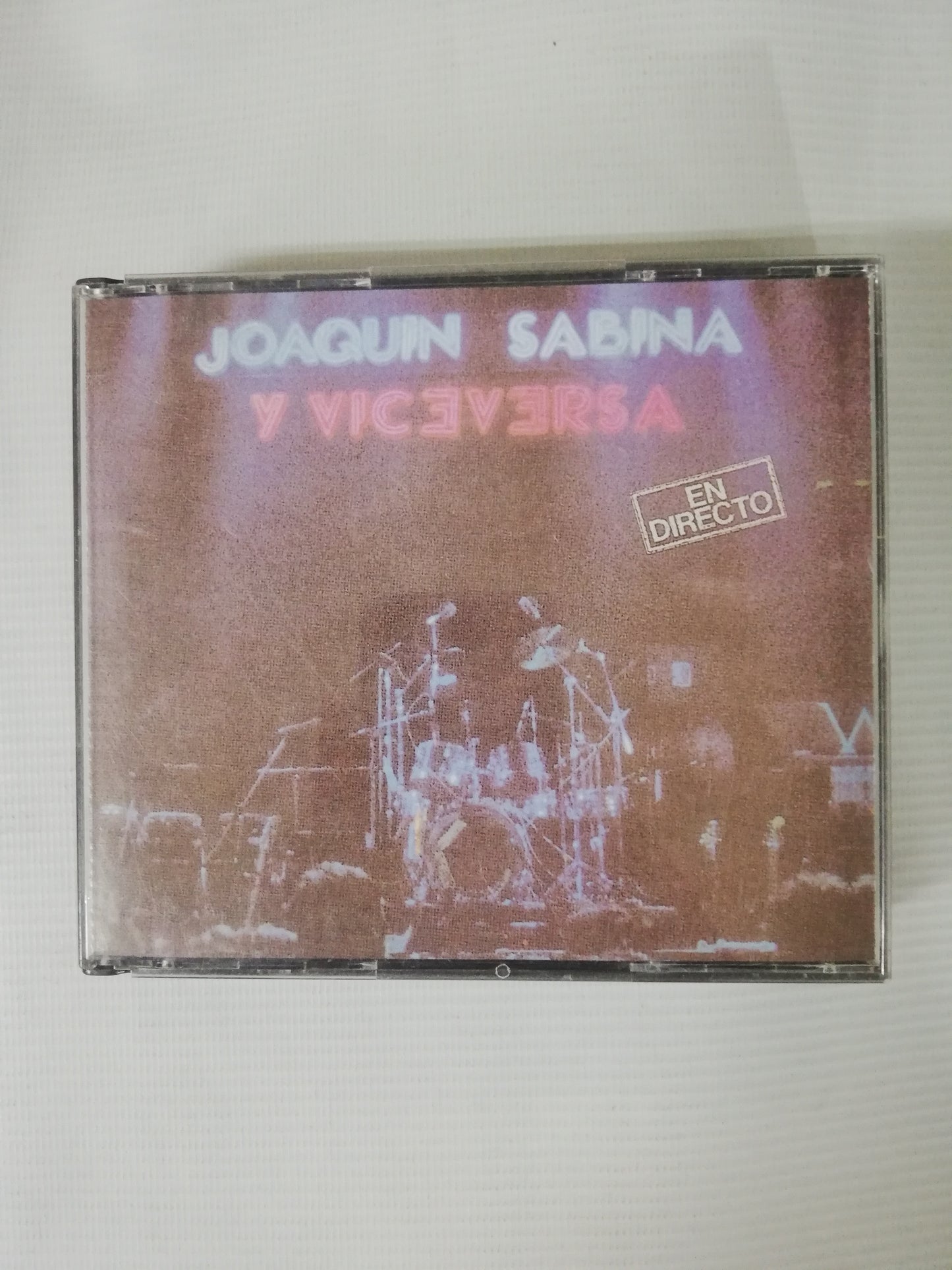 CD JOAQUIN SABINA Y VICEVERSA - EN DIRECTO - CD X 2