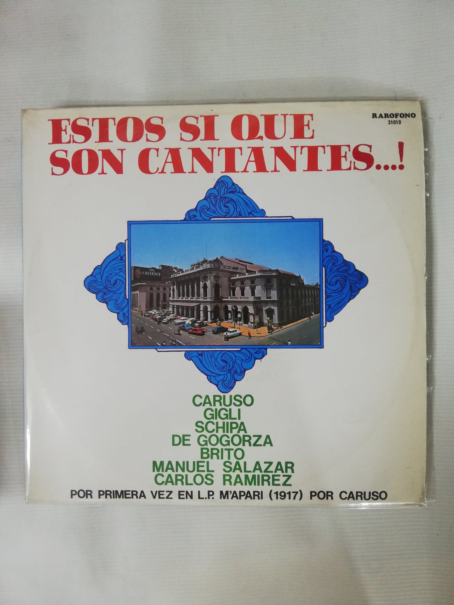 LP ESTOS SI QUE SON CANTANTES..! - VARIOS INTÉRPRETES