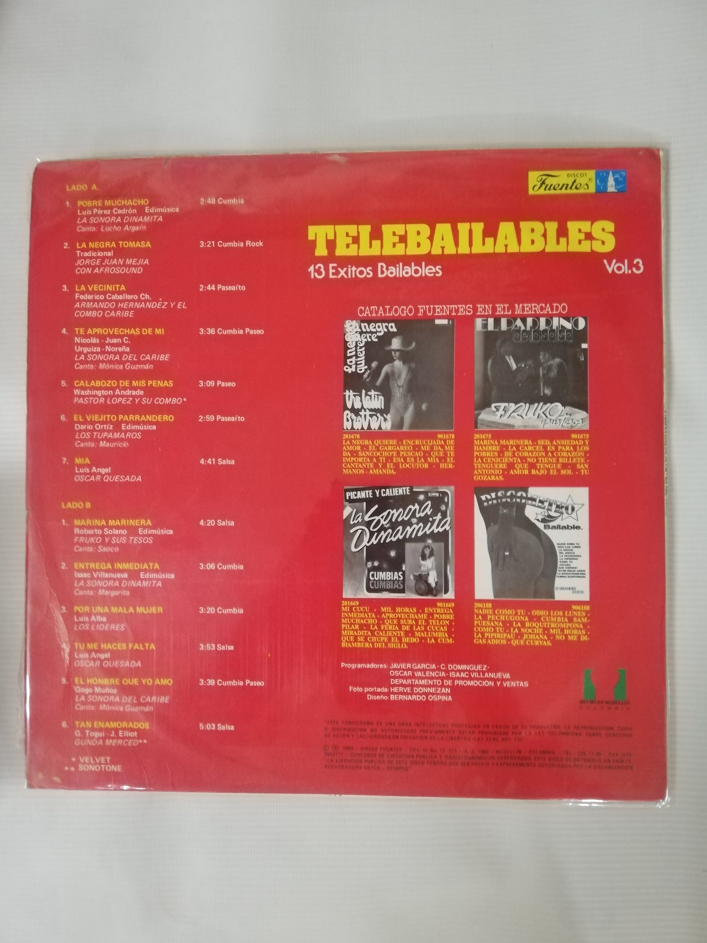LP TELEBAILABLES - TELEBAILABLES VOL. 3