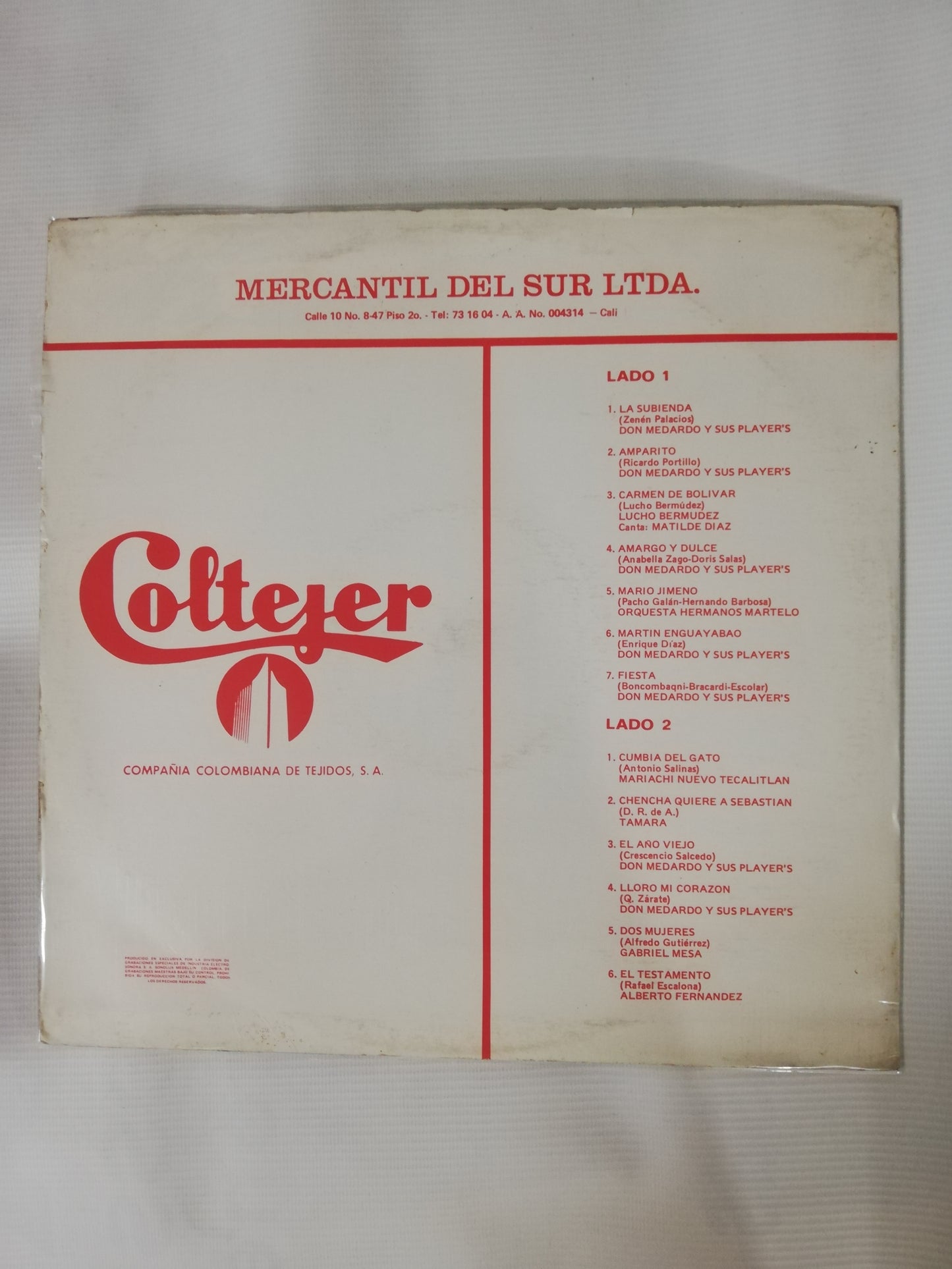 LP BAILABLES - VARIOS INTÉRPRETES