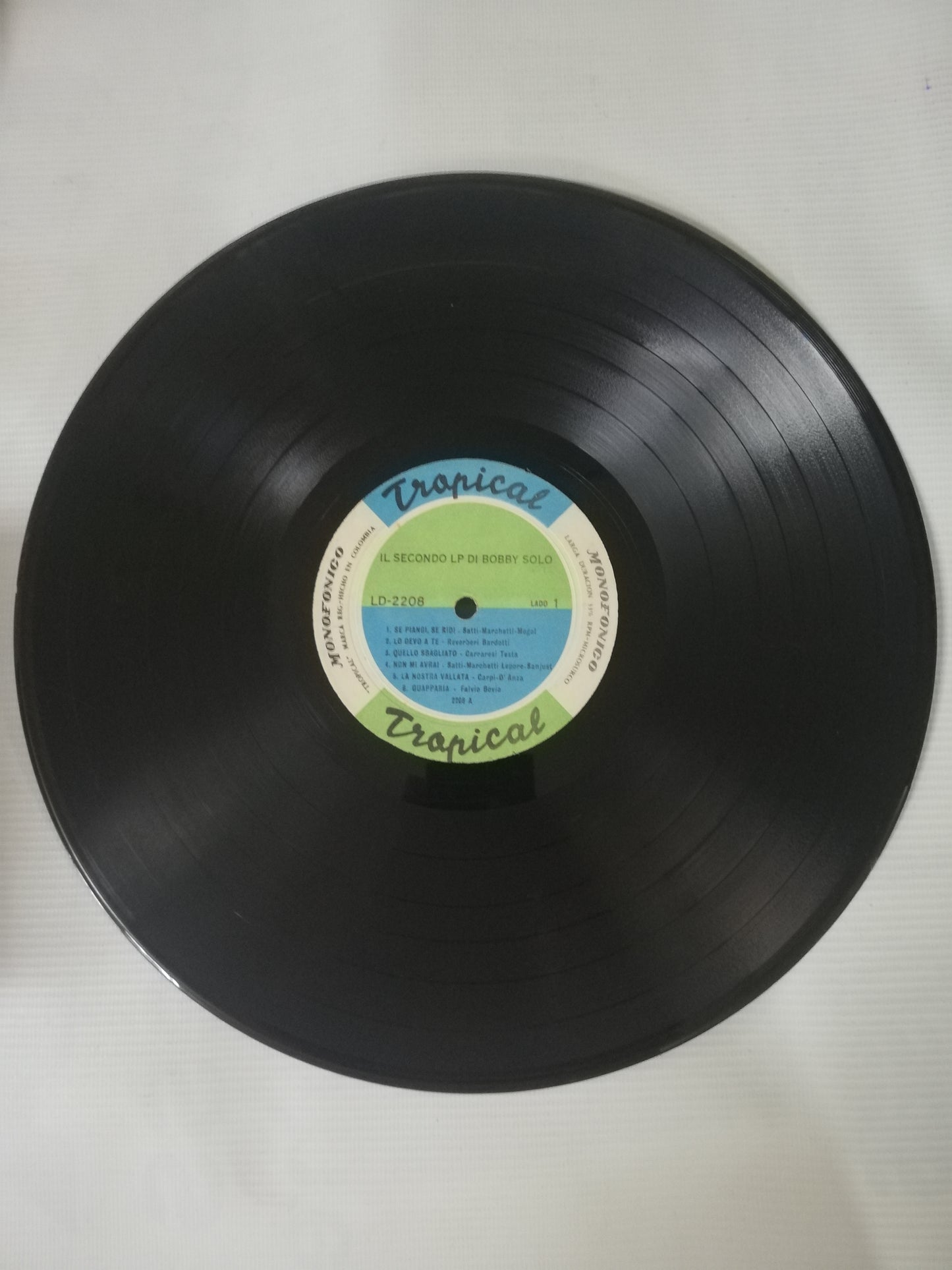 LP BOBBY SOLO - EL SEGUNDO LP