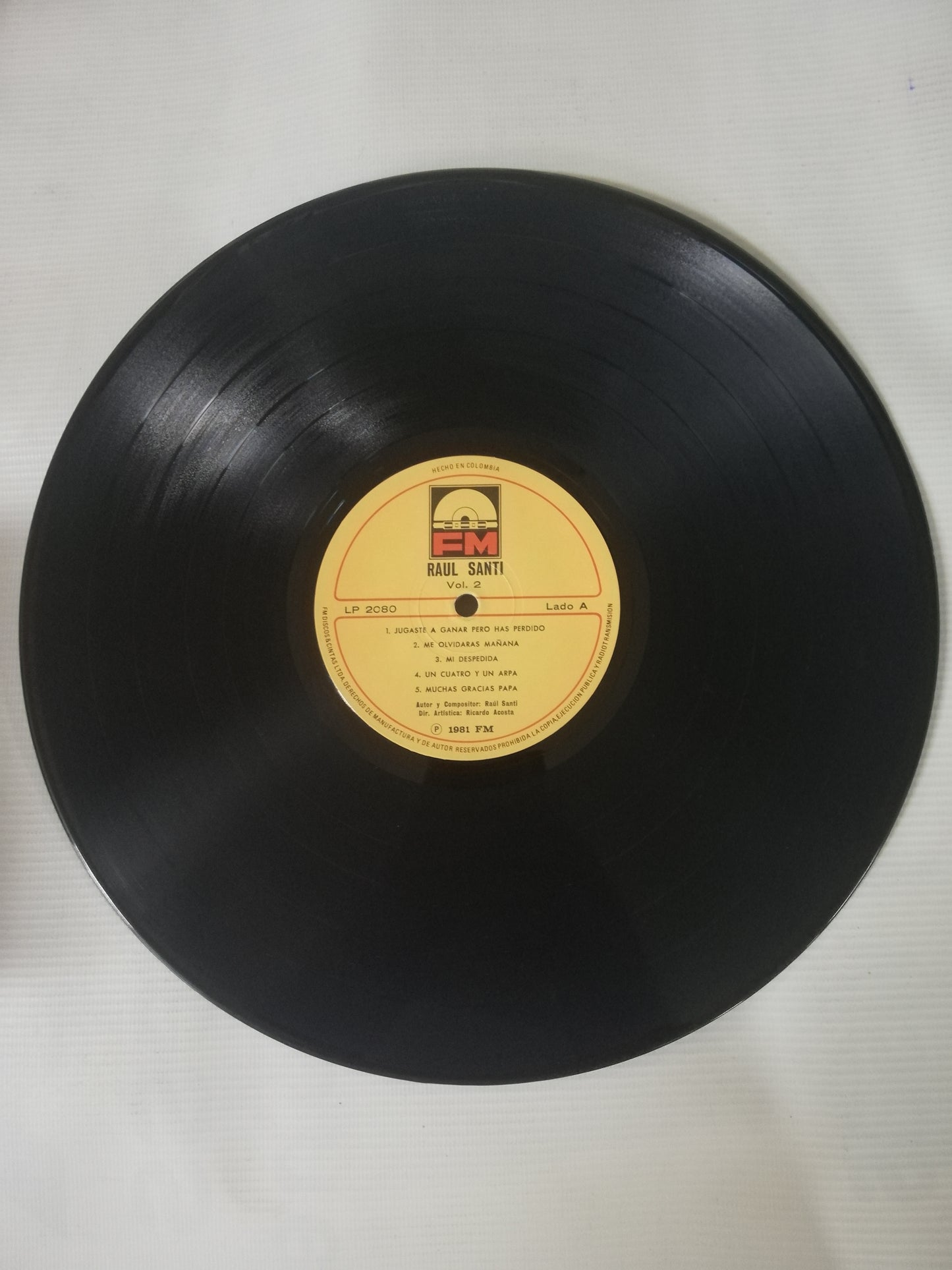 LP RAUL SANTI - RAUL SANTI VOL. 2