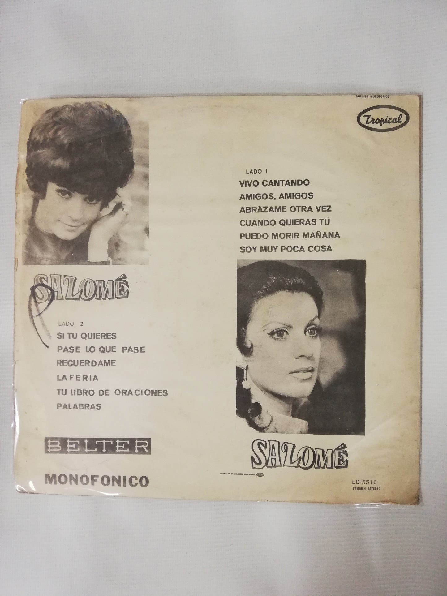 LP SALOMÉ - SALOMÉ