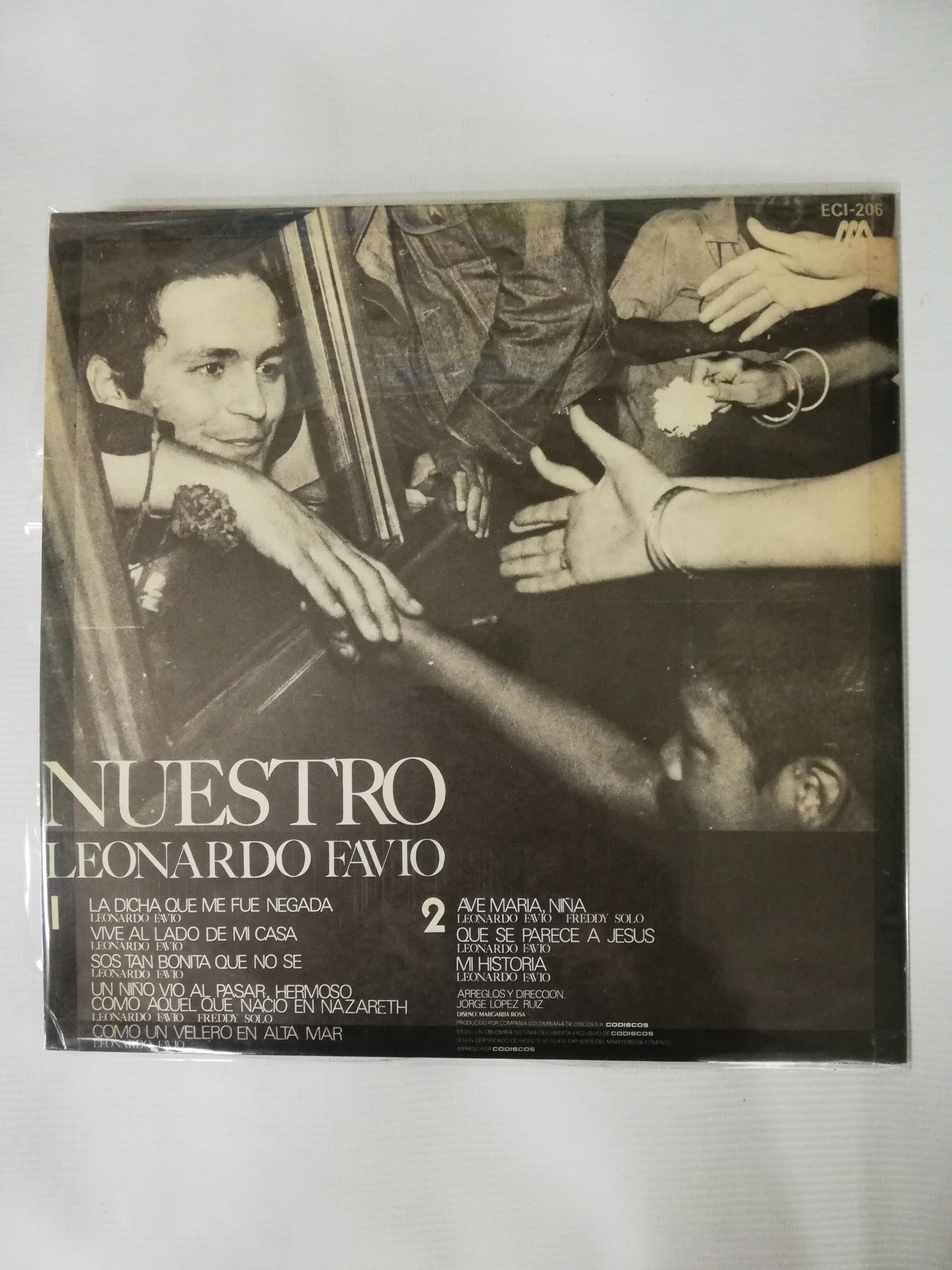 LP LEONARDO FAVIO - NUESTRO LEONARDO